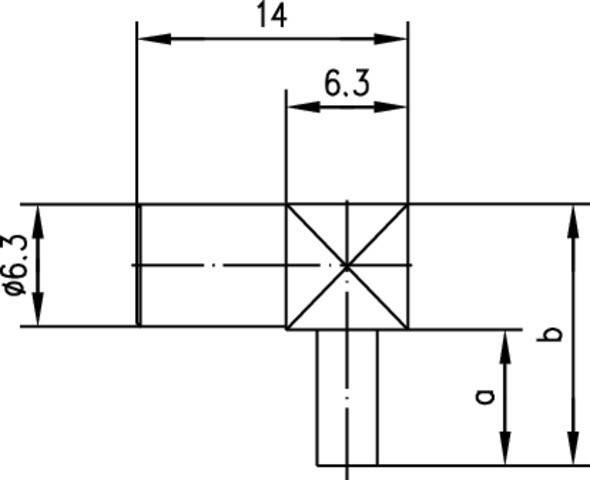 Telegärtner SMB-Winkelbuchse cr AU 100024873