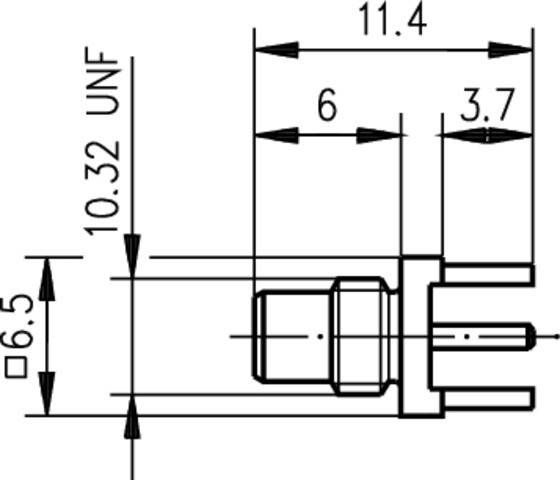 Telegärtner SMC-Anbaustecker AU 100024900