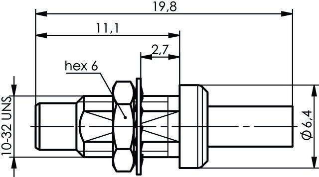 Telegärtner SMC-Kabeleinbaustecker 100024901