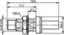 Telegärtner SMC-Kabeleinbaustecker 100024901
