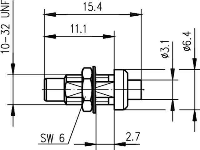 Telegärtner SMC-Kabeleinbaustecker 100024902