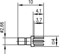 Telegärtner SSMB-Anbaustecker AU 100024916