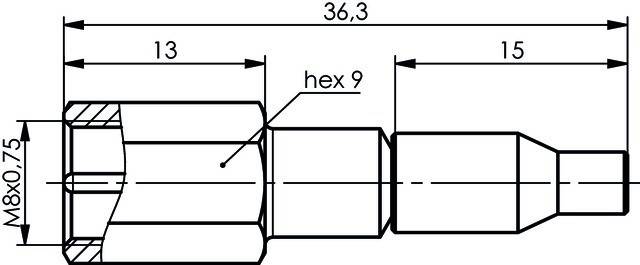 Telegärtner FME-Kabelstecker 100025644