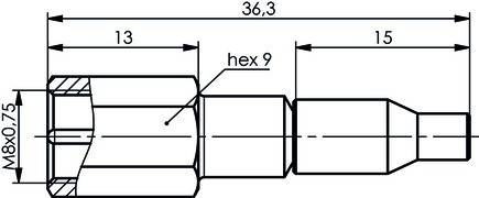 Telegärtner FME-Kabelstecker 100025644