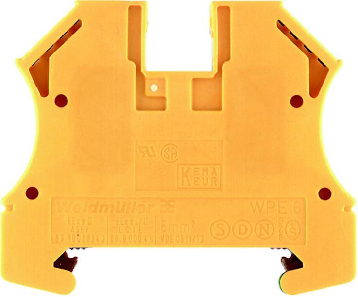 Weidmüller Schutzleiterklemme WPE 6