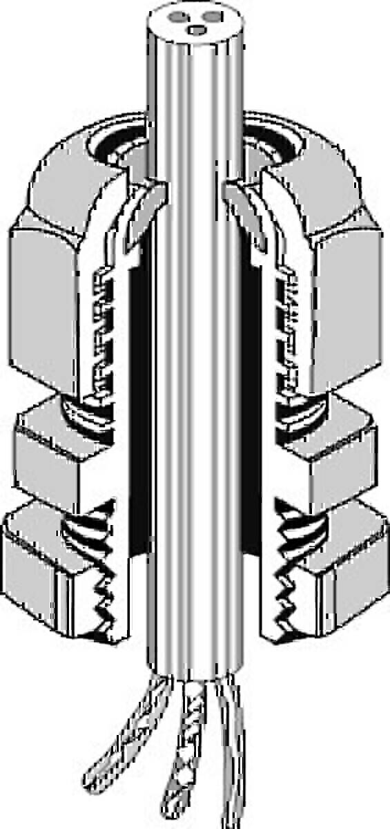 Hensel Anbaukabelstutzen ASS 12