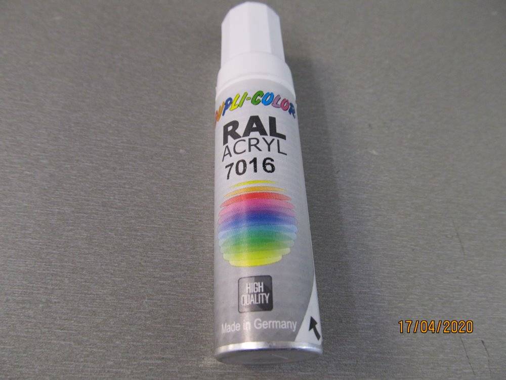 Hensel Lackstift,12 ml, RAL 7016, anthrazit Lackstift RAL 7016 - 9805795 - 1 Stück