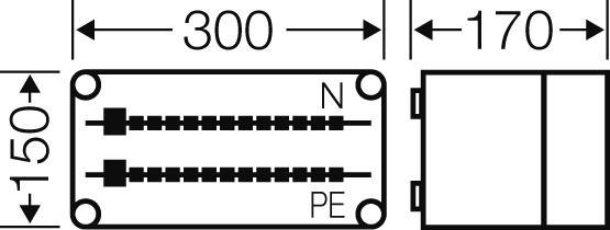Hensel Klemmengehäuse Mi PV 5511