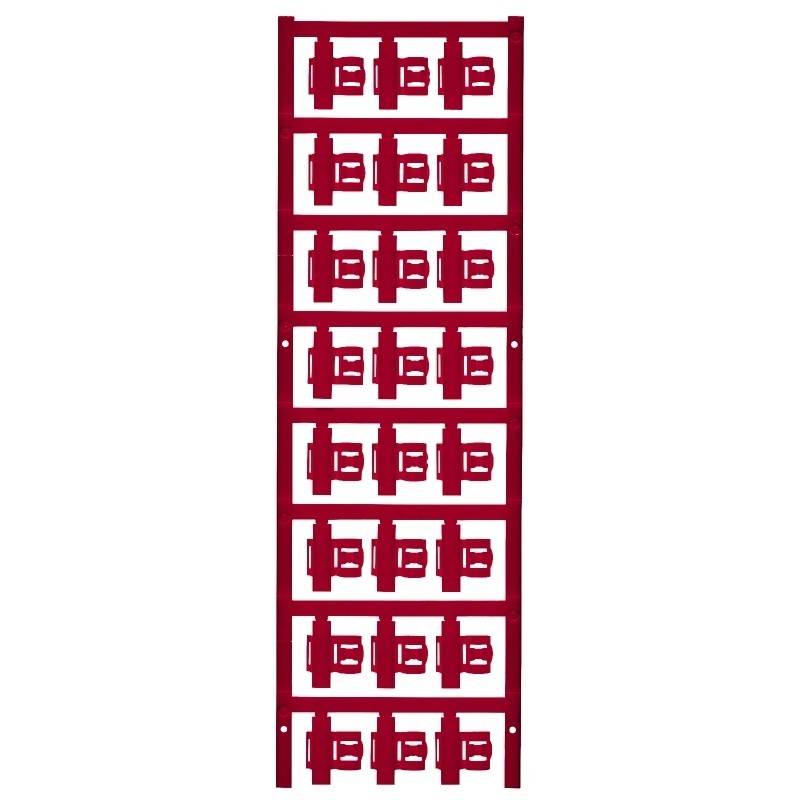 Die 'AAVRANI' Maroon-Schablone enthält drei Spalten von Großbuchstaben, die jeweils durch eine horizontale Linie voneinander getrennt sind.