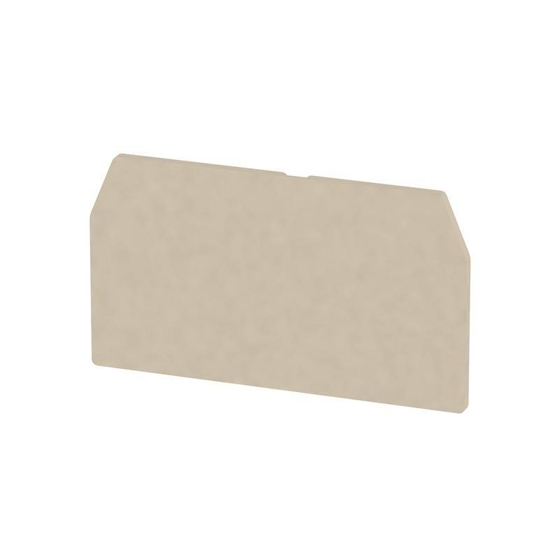 Ein einfacher beiger Aktenordner mit einem Registerreiter oben.