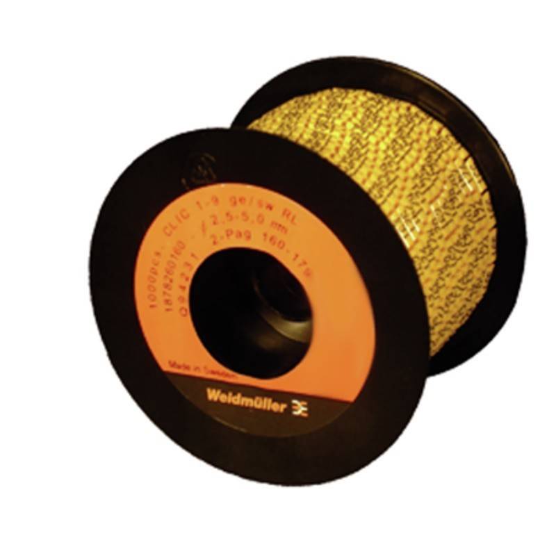 Weidmüller Leitermarkierer CLIC1-6GE/SW092PAGRL