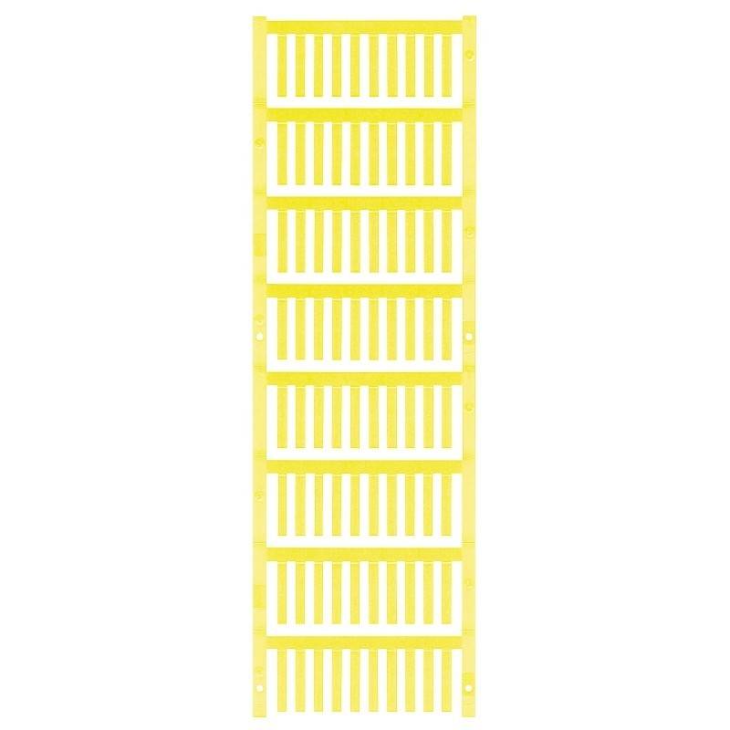 Gelbe Koordinationsleiter für Sporttraining mit flachen, gleichmäßig angeordneten Sprossen, die zur Verbesserung von Fußarbeit und Koordination verwendet wird.