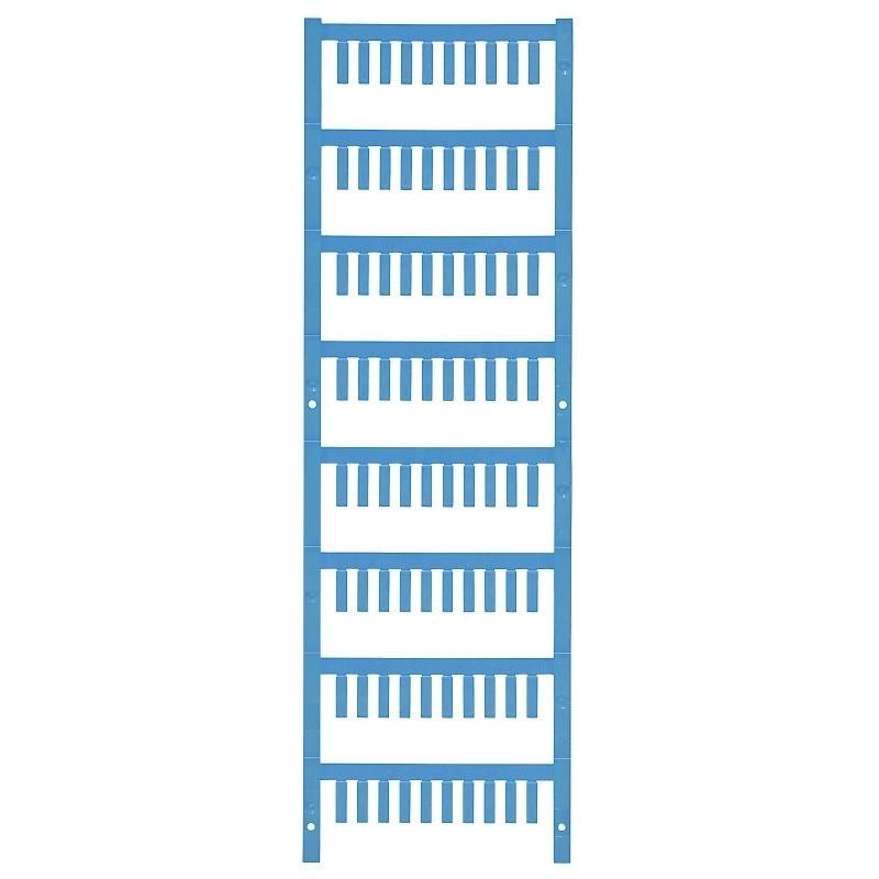 Ein blauer vertikaler, leiterartig geformter Ständer mit mehreren horizontalen Stangen, der zum Organisieren oder Trocknen von Gegenständen verwendet wird.