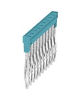 Weidmüller ZQV 1.5N/10 BL - 20 Stück(e) - Wemid - Blau - V0 - 33,5 mm - 2,8 mm -