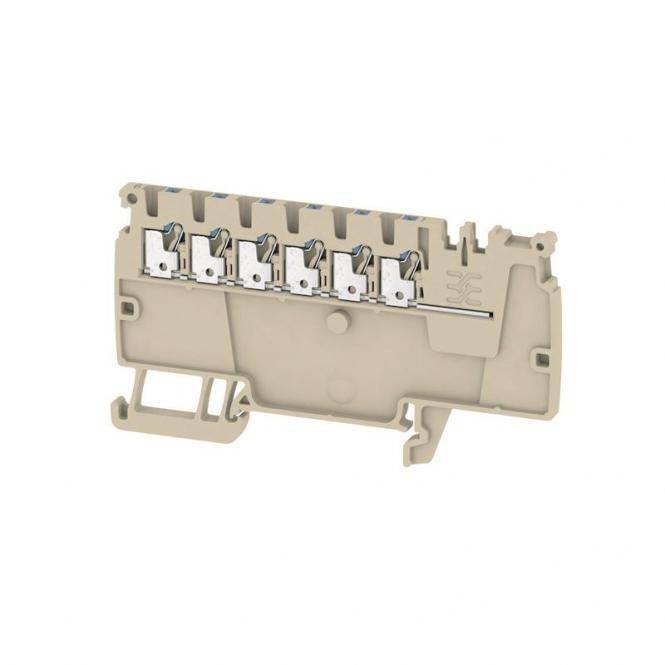 Weidmüller AAP11 1.5 LI BL Verteiler- Reihenklemmen PUSH IN 1,5qmm 1988170000 (Inhalt 50 Stück)