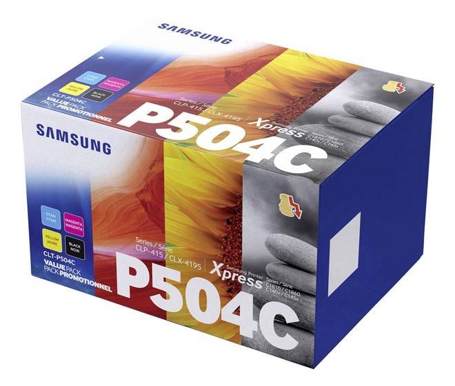 Samsung Lasertoner SAMSUNG CLT-P504C