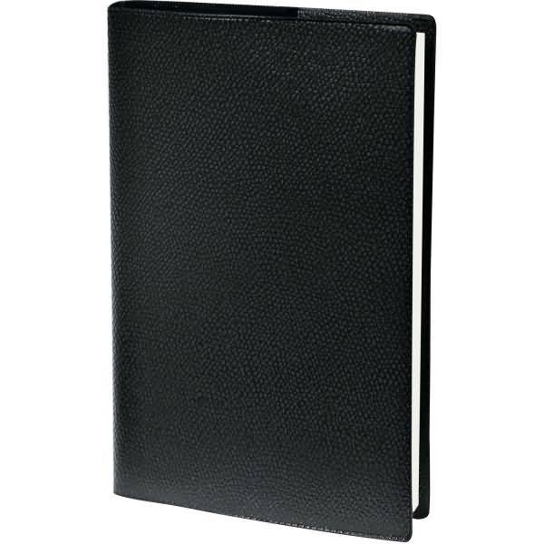 Buchkalender H24/24 16x24cm 1 Woche/2 Seiten Impala schwarz 2026