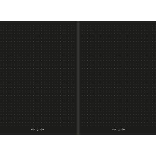 Life Journal 21 Dot black Edition