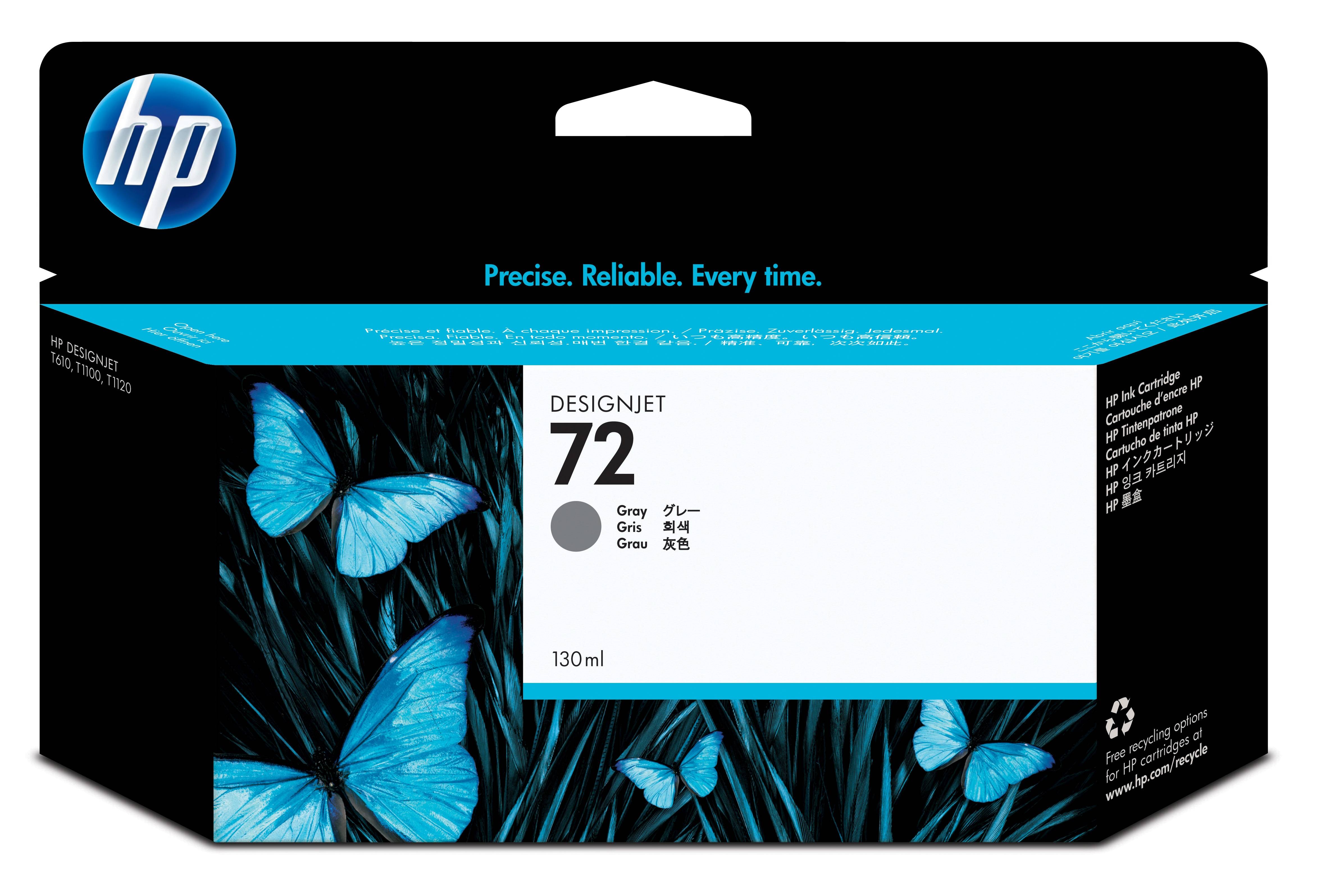 HP 72 - 130 ml - Grau - Original - DesignJet