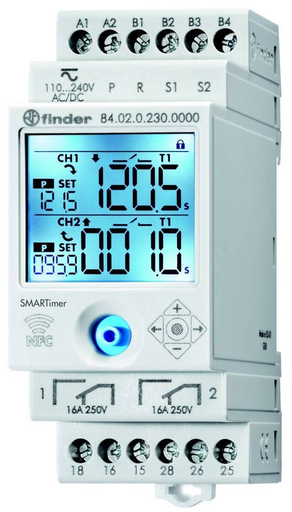 Finder Multifunktions-Zeitrelais 84.02.0.230.0000