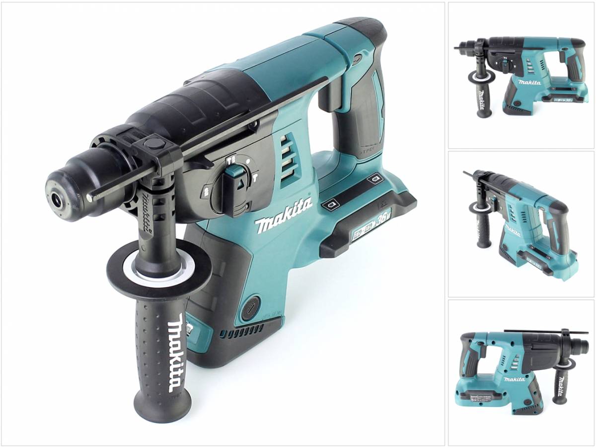 Makita DHR 263 Z SDS-plus Akku Bohrhammer 2 x 18 V = 36 V Li-ion 3,0 Joule - Solo