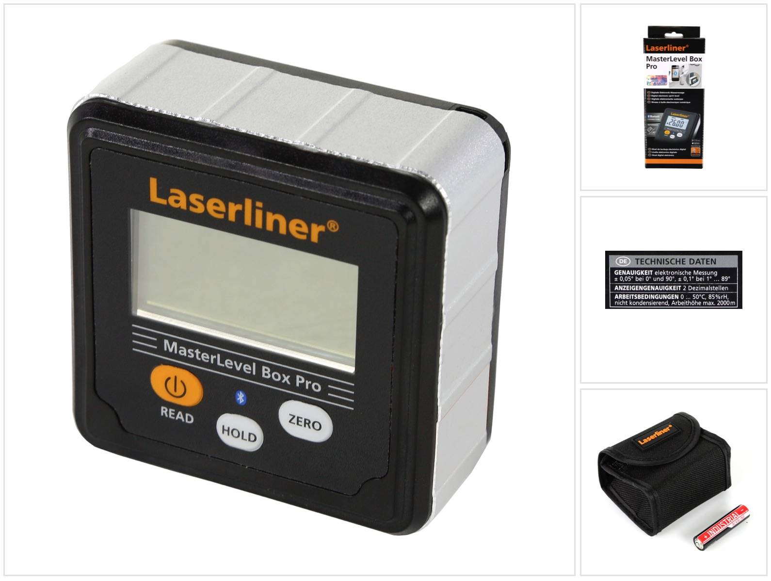 Laserliner MasterLevel Box Pro Digitale Elektronik-Wasserwaage ( 081.262A )