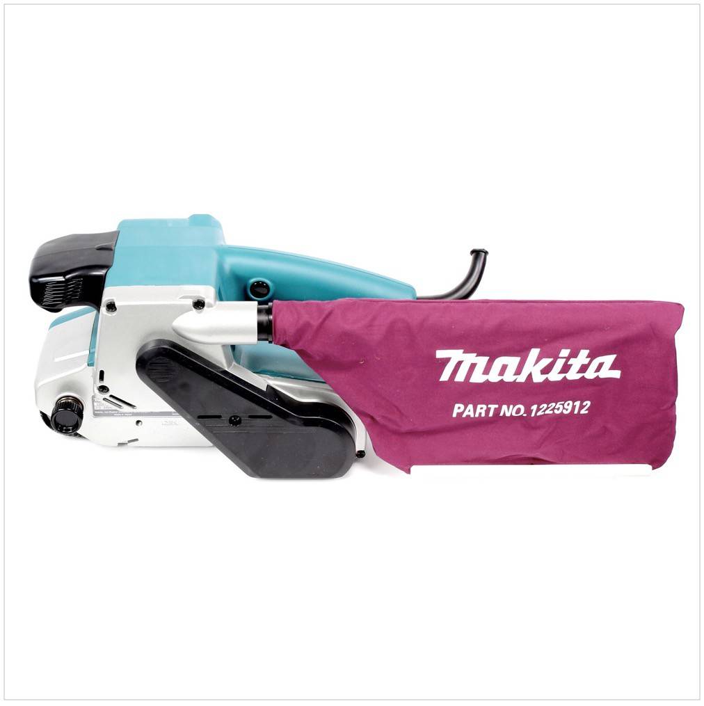 Makita 9903 Bandschleifer für 76 x 533 mm Schleifband mit Staubsack