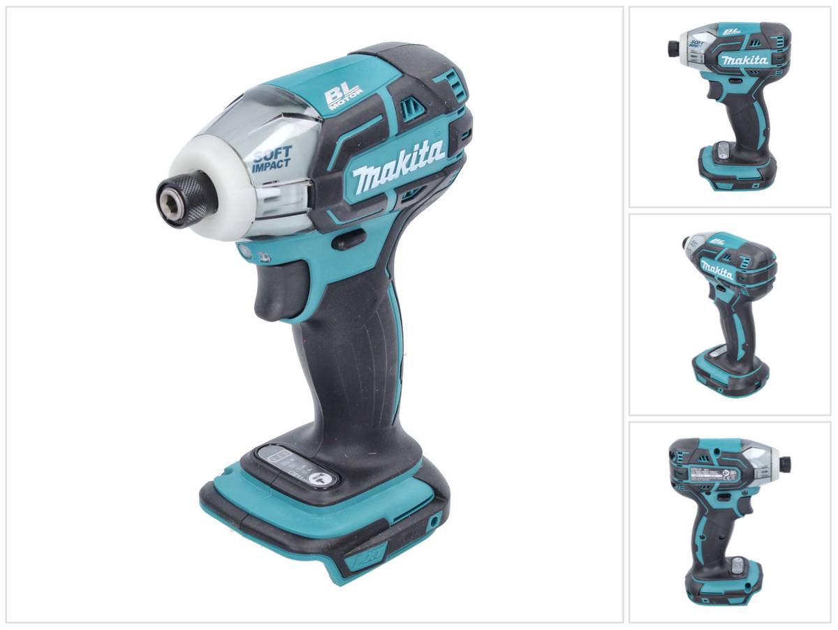 Makita DTS 141 Z Akku Impulsschrauber 18 V 40 Nm 1/4" Brushless Solo - ohne Akku, ohne Ladegerät