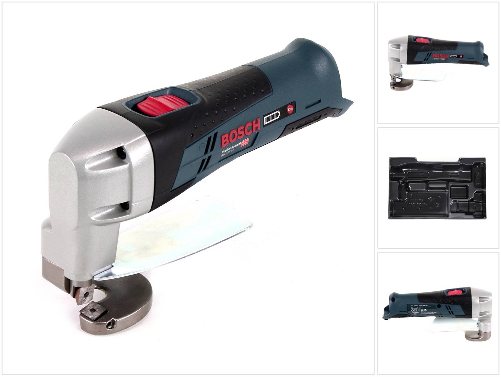 Akkublechschere GSC 12 V-13 Prof.12 V 1,3mm 0-3600min-¹ BOSCH