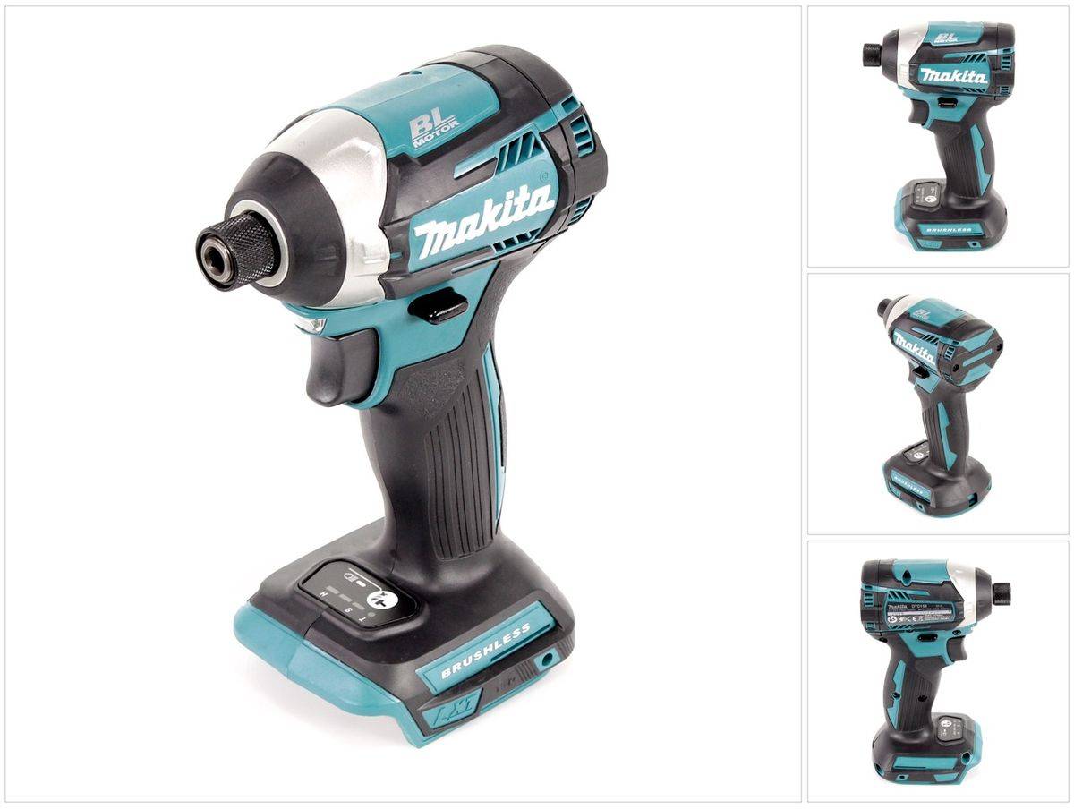 Makita DTD 154 Z Akku Schlagschrauber 18V 1/4" 175Nm Brushless Solo - ohne Akku, ohne Ladegerät