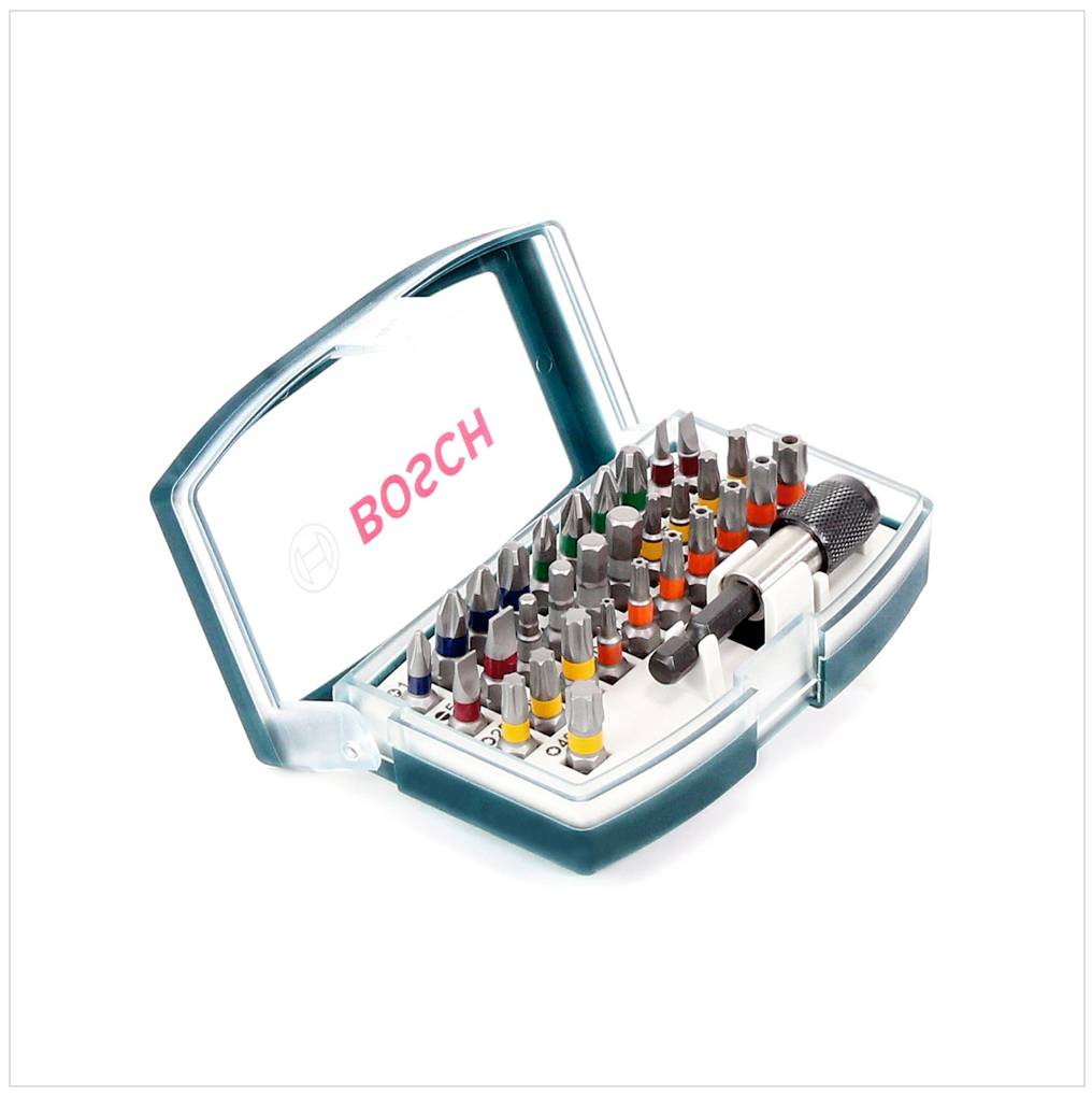 Bosch 32 teiliges Bit Set in robuster Box ( 2607017359 )