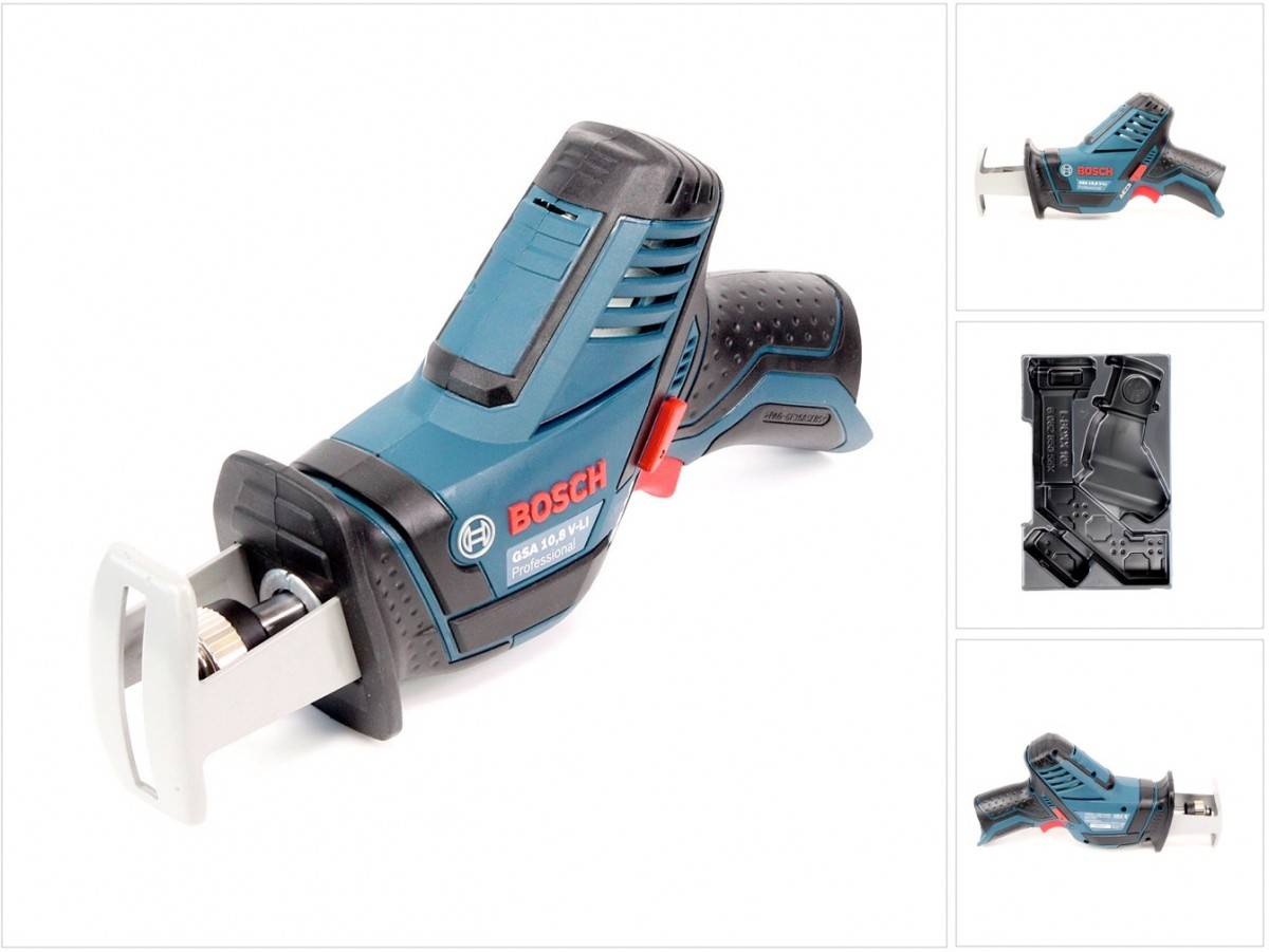 Bosch GSA 10,8 V-LI Akku Säbelsäge 10,8 V Solo - ohne Akku, ohne Ladegerät