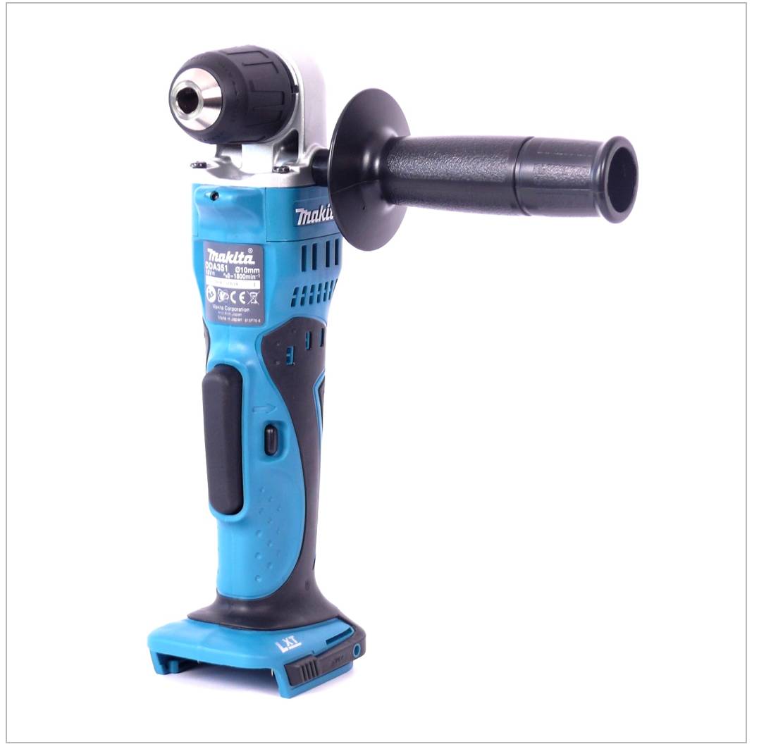 Makita DDA 351 RY1J Akku Winkelbohrmaschine 18V 13,5Nm + 1x Akku 1,5Ah + Ladegerät + Makpac