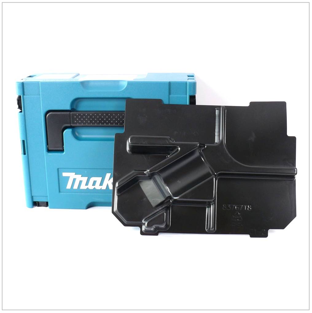 Makita MAKPAC 2 Systemkoffer - mit Einlage für BTM / DTM 40 / 50 / 51