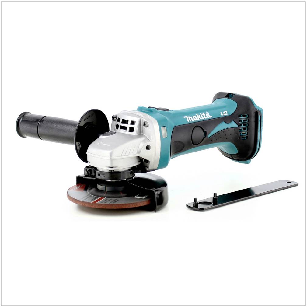 Makita DGA 452 RYJ Akku Winkelschleifer 18V 115mm + 2x Akku 1,5Ah + Ladegerät + Makpac