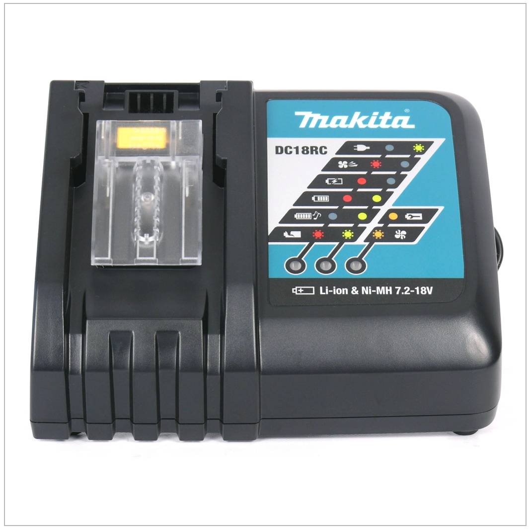 Makita DFS 451 Y1J-D 18 V Akku Schnellbauschrauber im MAKPAC inkl. BL 1815 N Akku + DC18RC Ladegerät