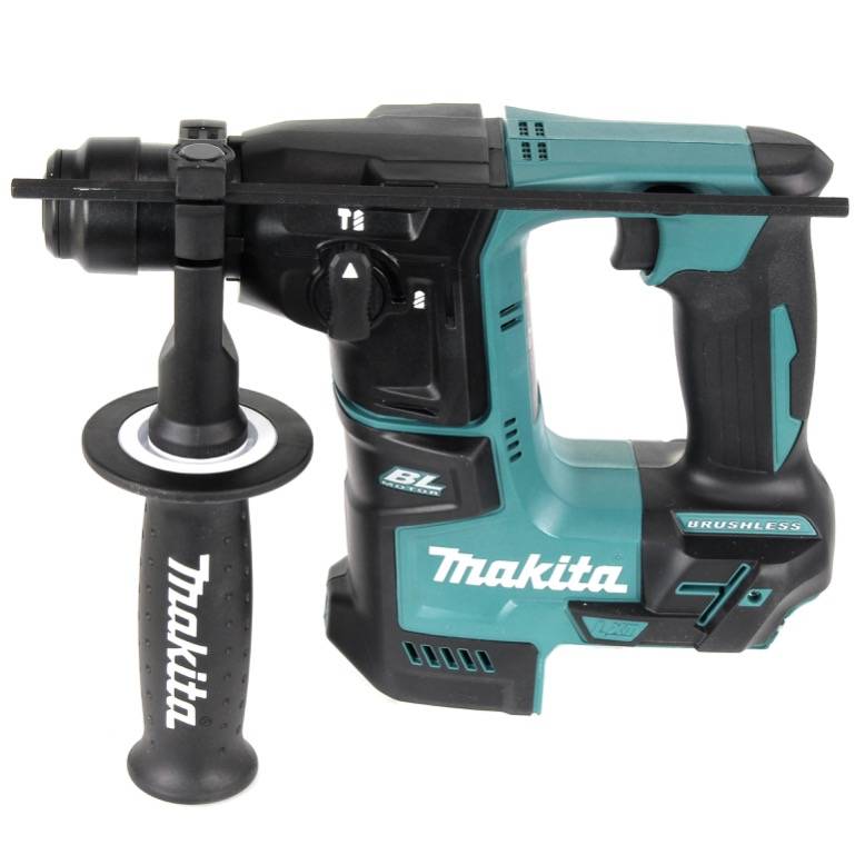 Makita DHR 171 RYJ 18V 2-stufig Brushless Akku Bohrhammer SDS Plus + 2x Akku 1,5 Ah + Ladegerät