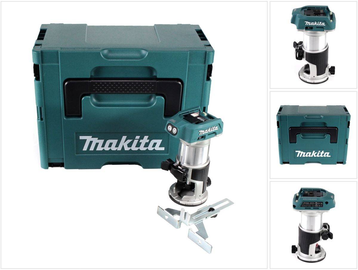 Makita DRT 50 ZJ Akku Multifunktionsfräse brushless 18V Solo im Makpac 3 - ohne Akku und Ladegerät