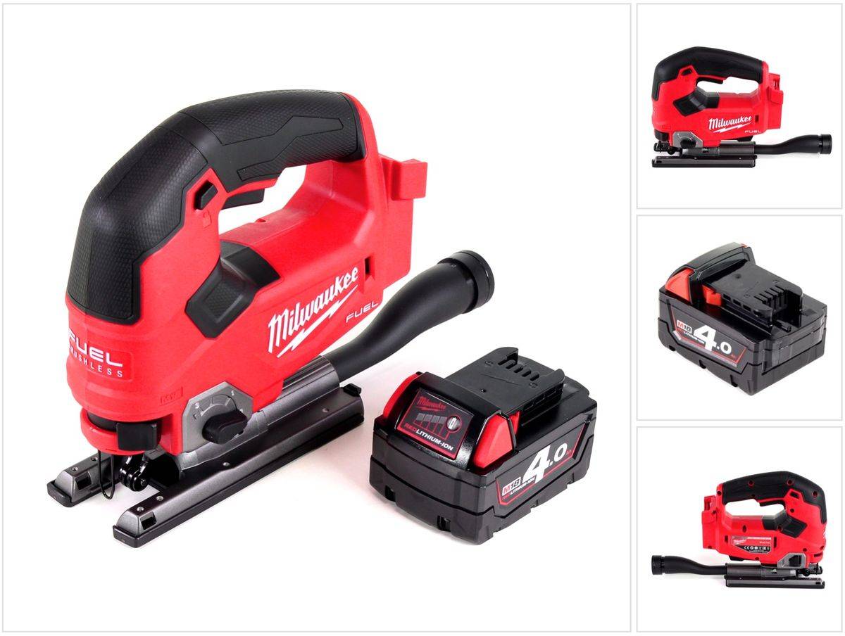 Milwaukee M18 FJS-401 Stichsäge 18V Brushless + 1x Akku 4,0Ah - ohne Ladegerät