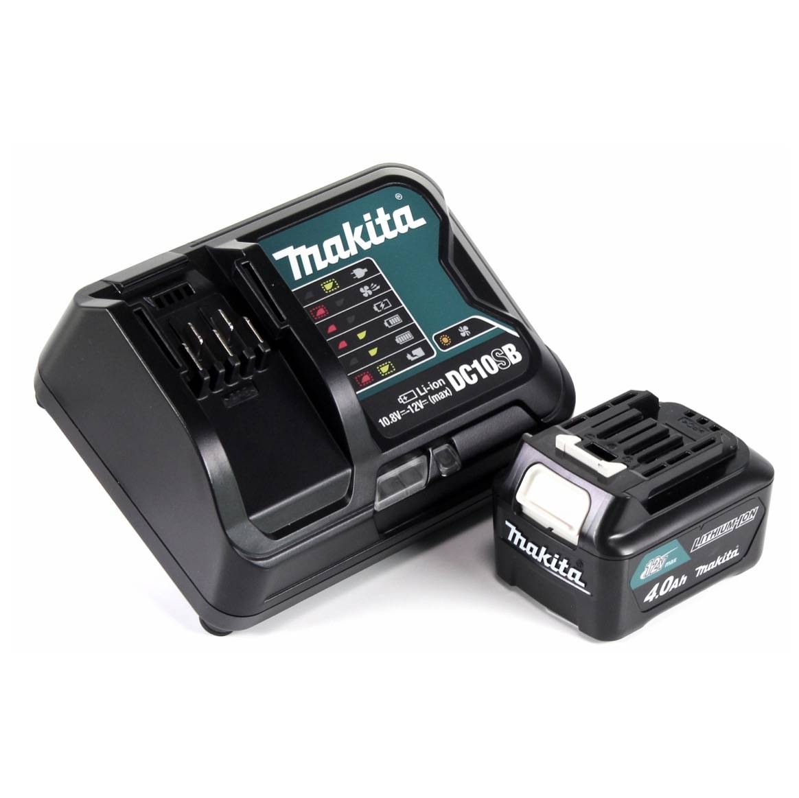 Makita Power Source Kit 12V mit 1x BL1041B Akku 4,0Ah + DC10SB Ladegerät