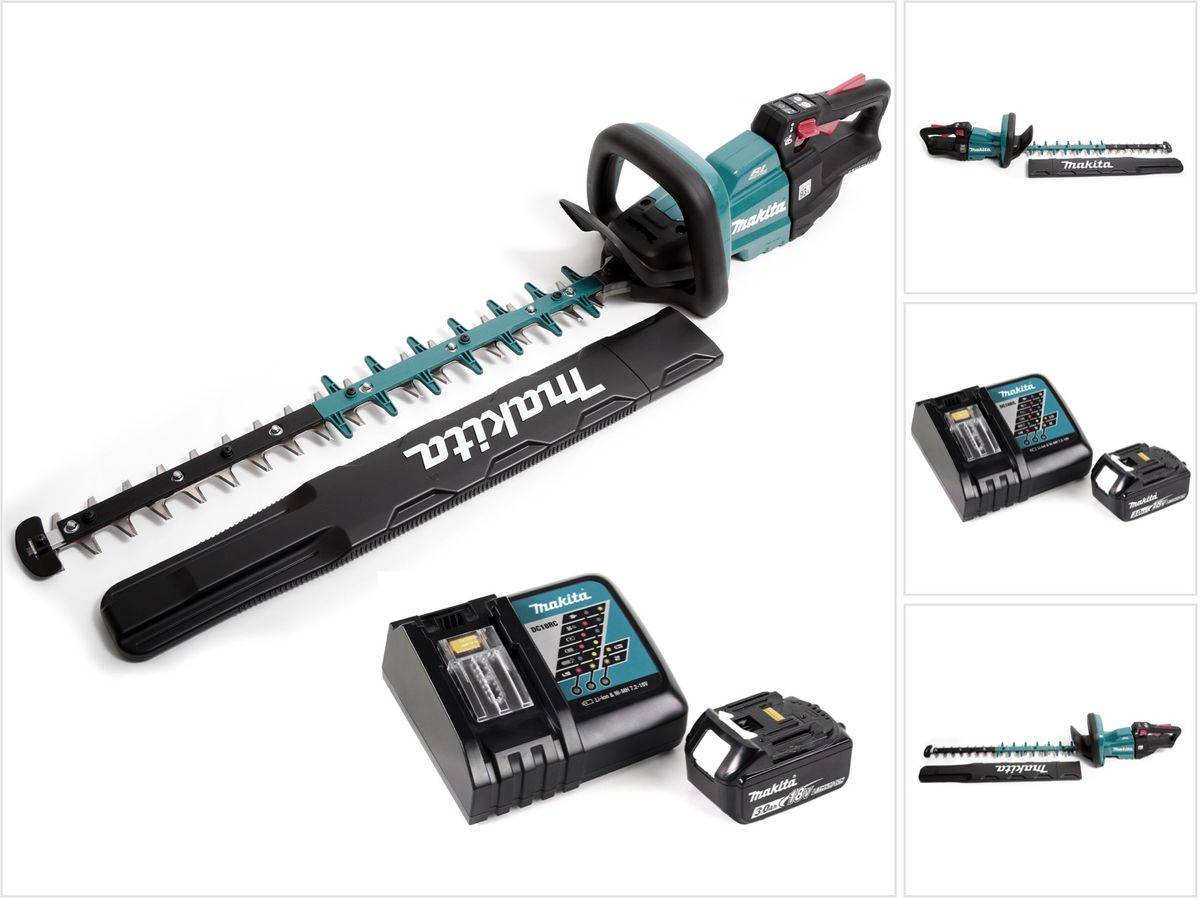 Makita DUH 601 RF1 Akku Heckenschere 18V 60cm Brushless + 1x Akku 3,0Ah + Ladegerät
