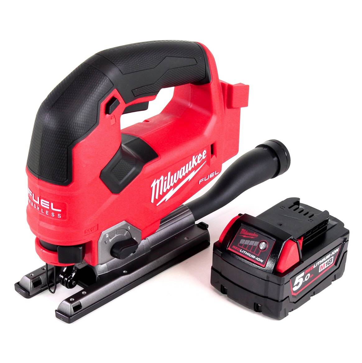 Milwaukee M18 FJS-501 Stichsäge 18V Brushless + 1x Akku 5,0Ah - ohne Ladegerät
