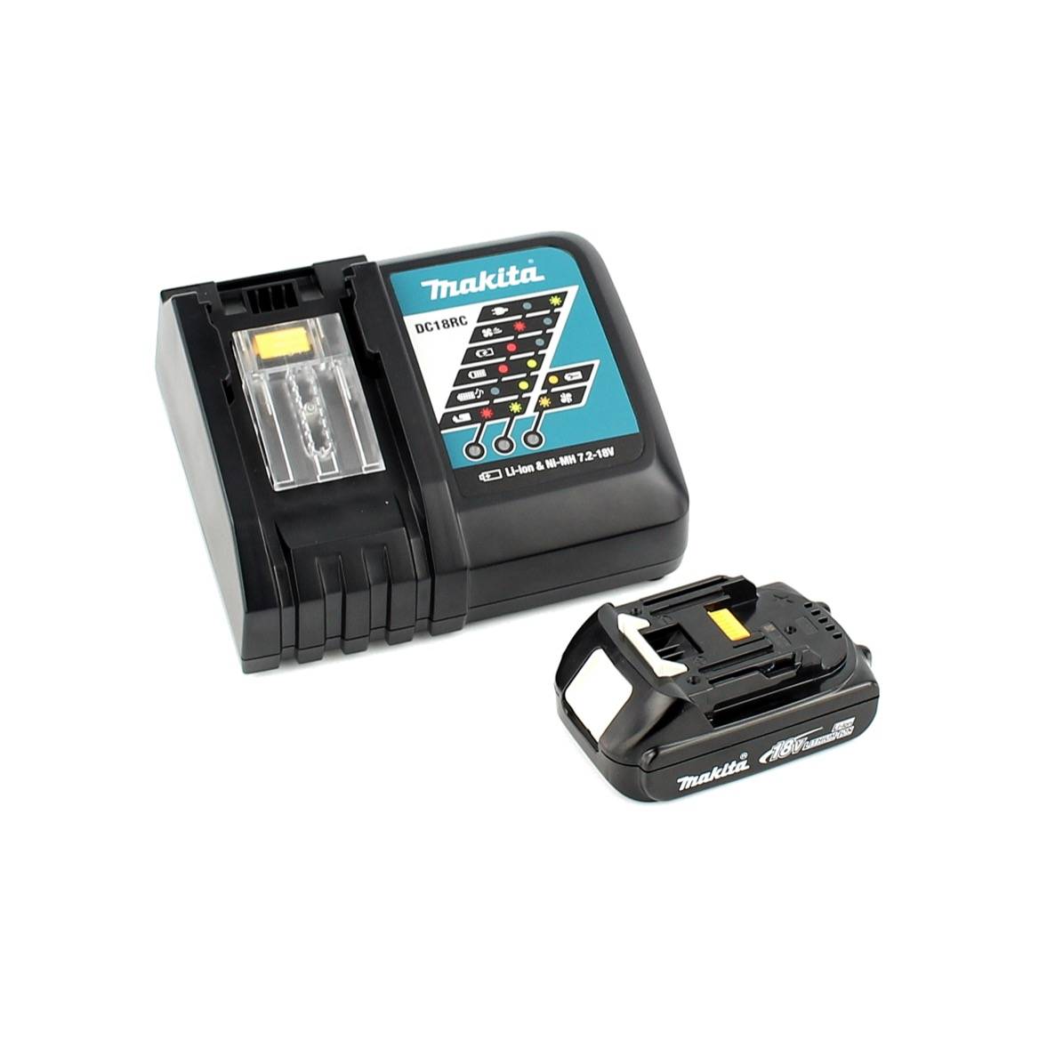 Makita DJR 188 RY1J Akku Reciprosäge 18 V Brushless Säbelsäge im Makpac + 1x 1,5 Ah Akku + Ladegerät