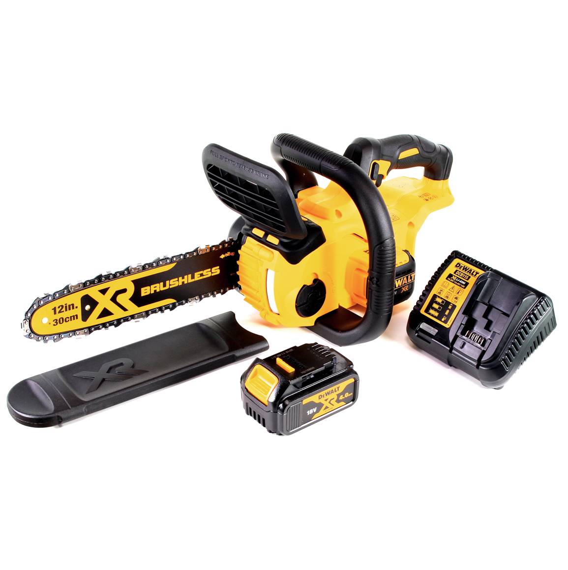 DeWalt DCM 565 M1 Akku Kettensäge 18V + 1x Akku 4,0 Ah + Ladegerät