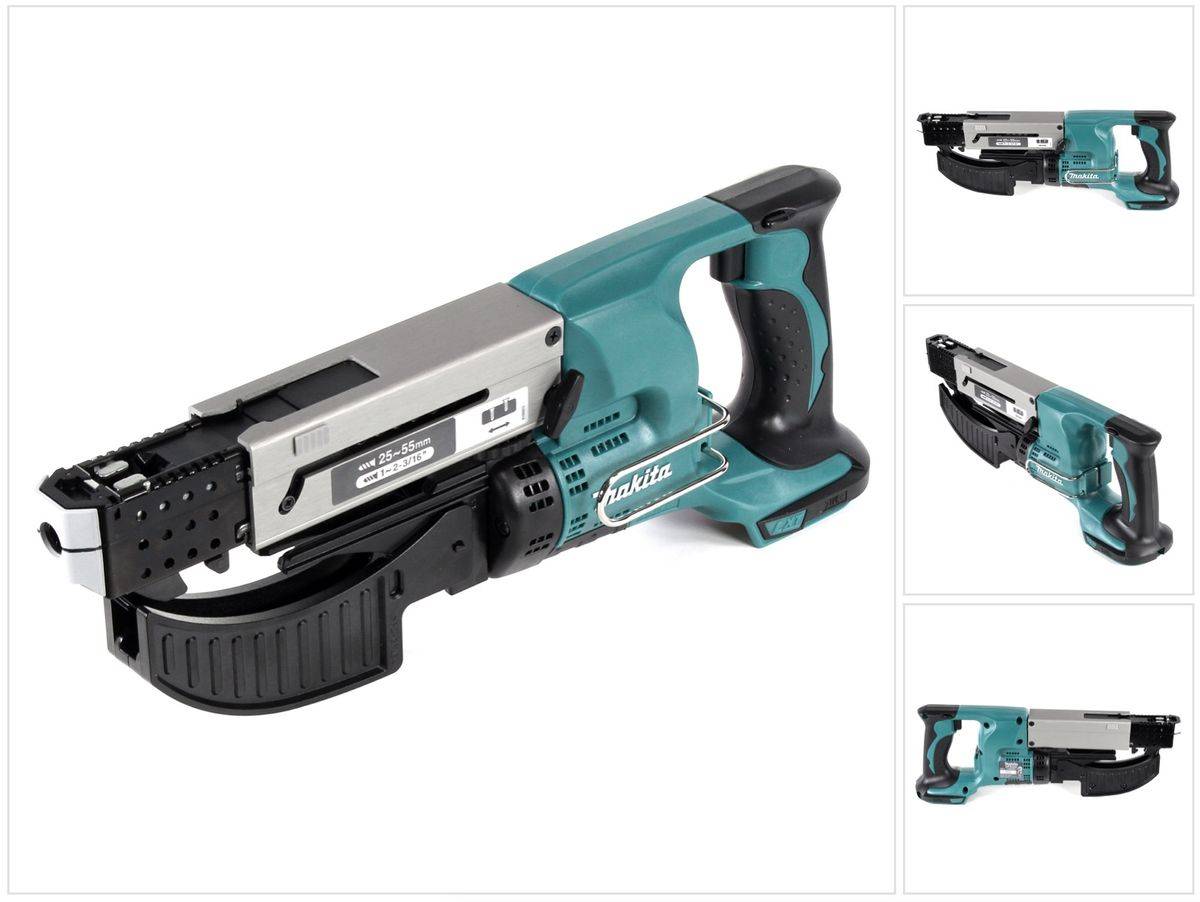 Makita DFR 550 Z Akku Magazinschrauber 18V 25-55mm Solo - ohne Akku, ohne Ladegerät