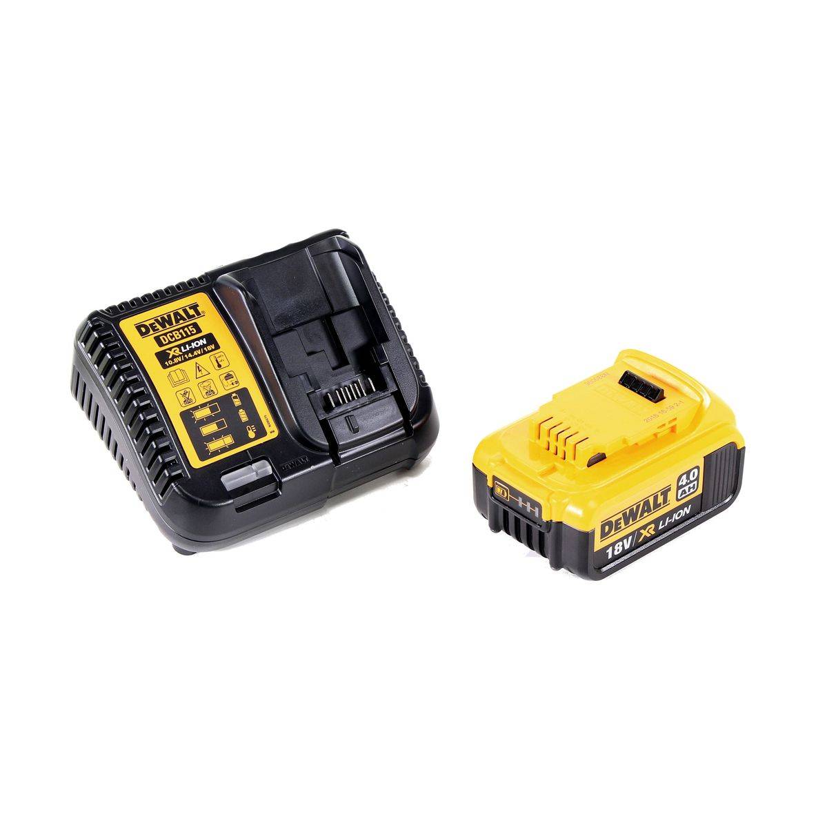 DeWalt DCN 660 M1 Akku Nagler 18V 32 - 63mm Brushless + 1x Akku 4,0Ah + Ladegerät + Koffer