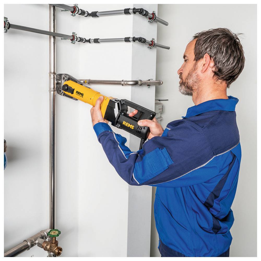 Rems Power-Press SE - Radialpresse / Fittingpresse + Koffer