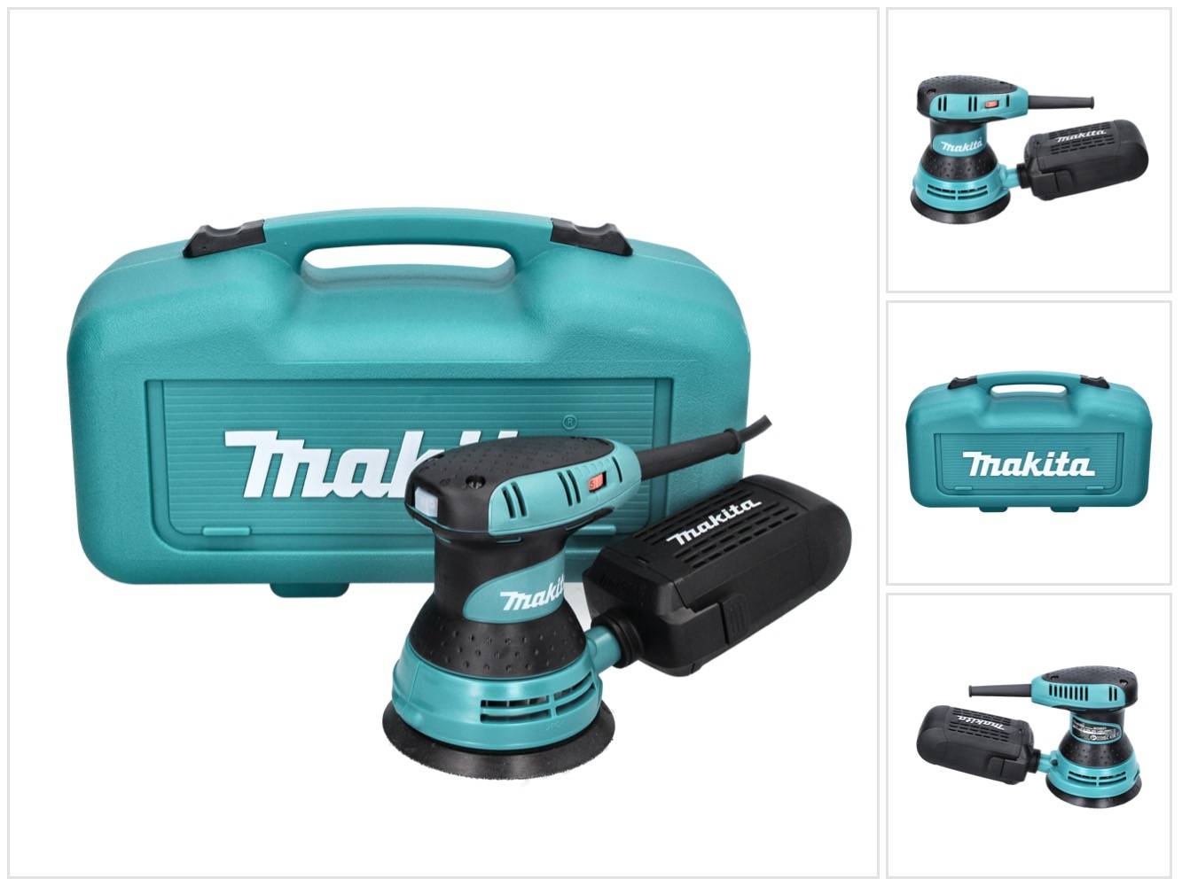 Makita BO 5031 K Exzenterschleifer 300 W 125 mm + Koffer