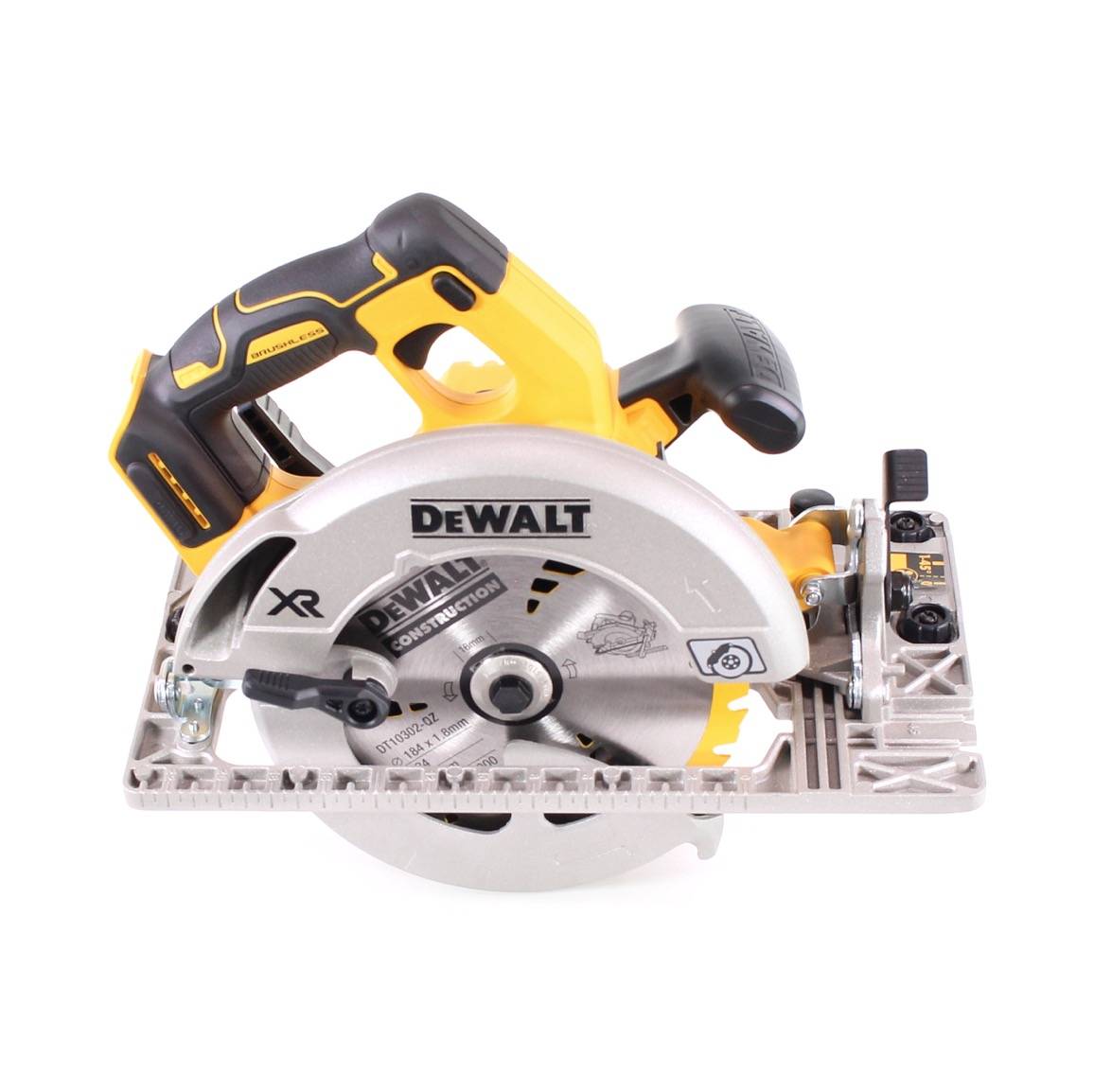 DeWalt DCS 572 M1 Akku Handkreissäge 18V 184 x 16 mm + 1x Akku 4,0Ah + Ladegerät + T-STAK