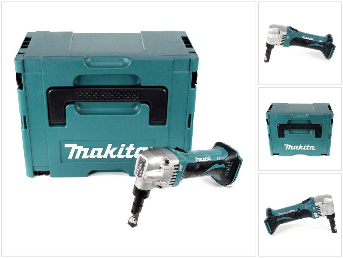 Makita DJN 161 ZJ 18V Akku Knabber Schere Solo + Makpac - ohne Akku, ohne Ladegerät
